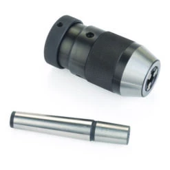 Keyless Lathe Drill Chuck - 1/2" Capacity - #2 MT