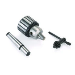 Heavy-Duty Keyed Lathe Drill Chuck - 1/2" Capacity - #2 MT