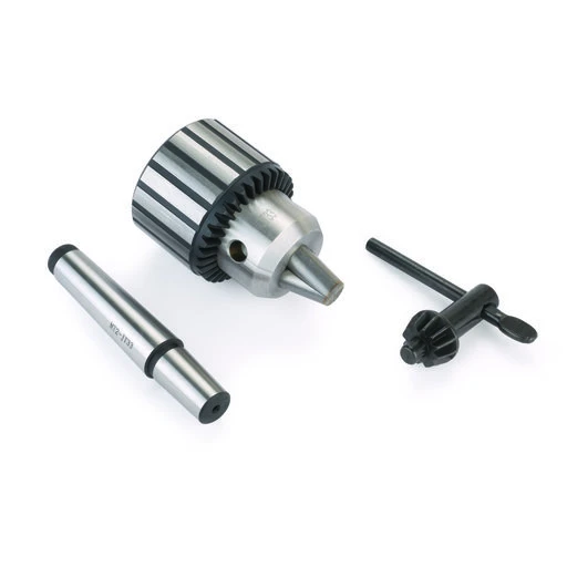 Heavy-Duty Keyed Lathe Drill Chuck - 1/2" Capacity - #2 MT 1 Heavy-Duty Keyed Lathe Drill Chuck - 1/2" Capacity - #2 MT