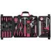 71 Piece Household Tool Kit Pink