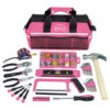 Household Tool Kit, Pink, 201 Pieces, Model DT0020P