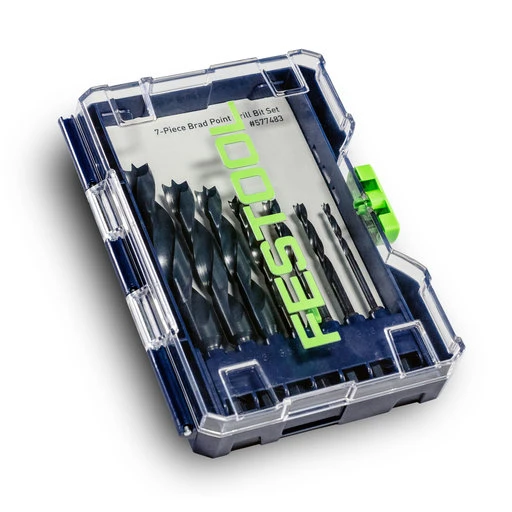 Festool Brad-Point Drill Bit Set - 7 Piece 1 Festool Brad-Point Drill Bit Set - 7 Piece
