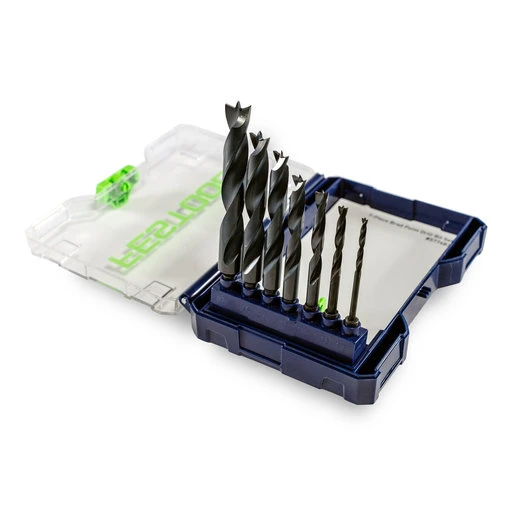 Festool Brad-Point Drill Bit Set - 7 Piece 2 Festool Brad-Point Drill Bit Set - 7 Piece - Image 2