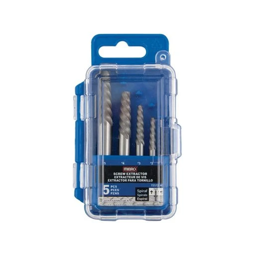 Spiral Flute Screw Extractor Kit 1 Spiral Flute Screw Extractor Kit