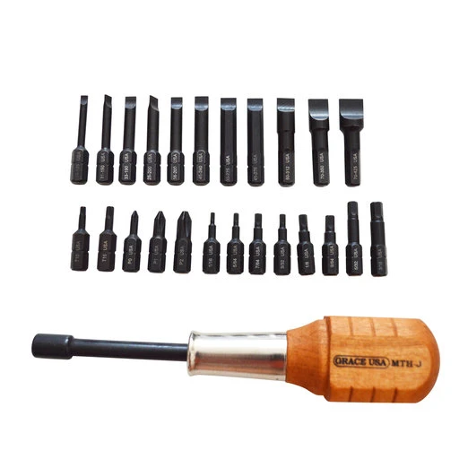 Gunsmith 24 Bit Mag Tip Screwdriver Set 1 Gunsmith 24 Bit Mag Tip Screwdriver Set