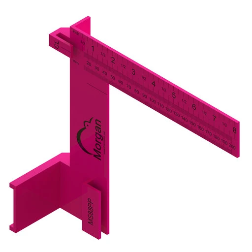 Morgan Square 8x8 Plastic Pink - Image 3