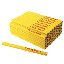 Carpenters' Pencils, Flat, Medium Lead, Pack Of 72