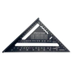 Alternative view of Eclipse 180mm (7") Metric Rafter Square