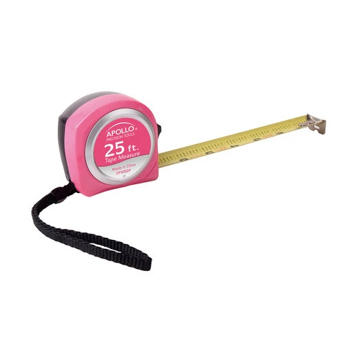 25ft. Tape Measure - Pink 1 25ft. Tape Measure - Pink