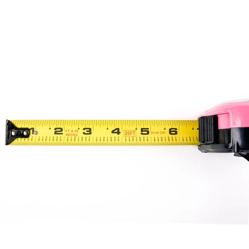 25ft. Tape Measure - Pink 5 25ft. Tape Measure - Pink - Image 5