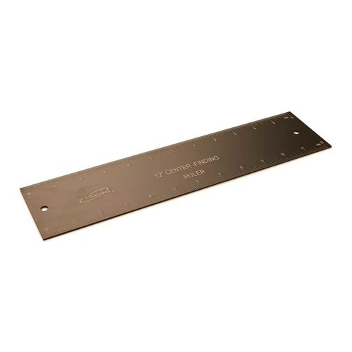 Center Rule/Bevel Gauge - 12" 1 Center Rule/Bevel Gauge - 12"
